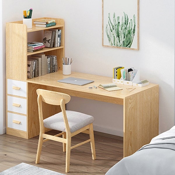  Mẫu Bàn học liền kệ sách - Đồ cũ Thiên Phú