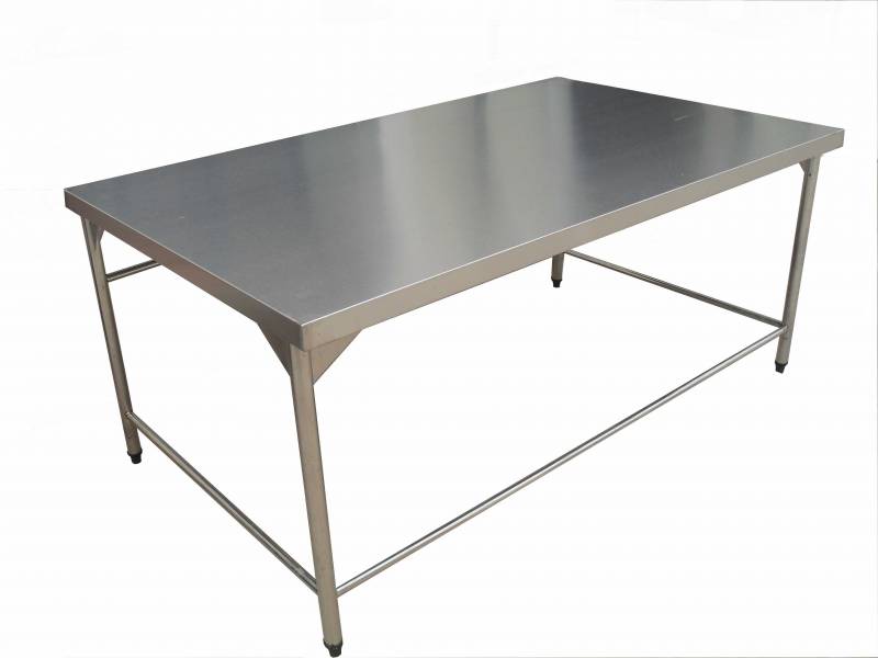 Bàn inox chân cố định thanh lý