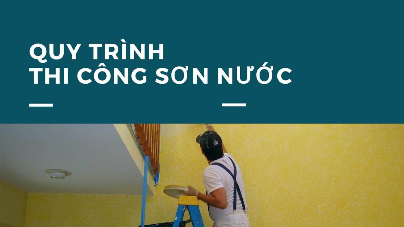 quy trình thi công sơn nước Thiên Phú Home