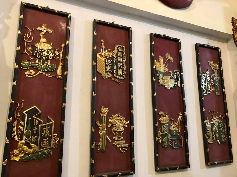 Bộ Tranh Sơn Thiếp mạ vàng