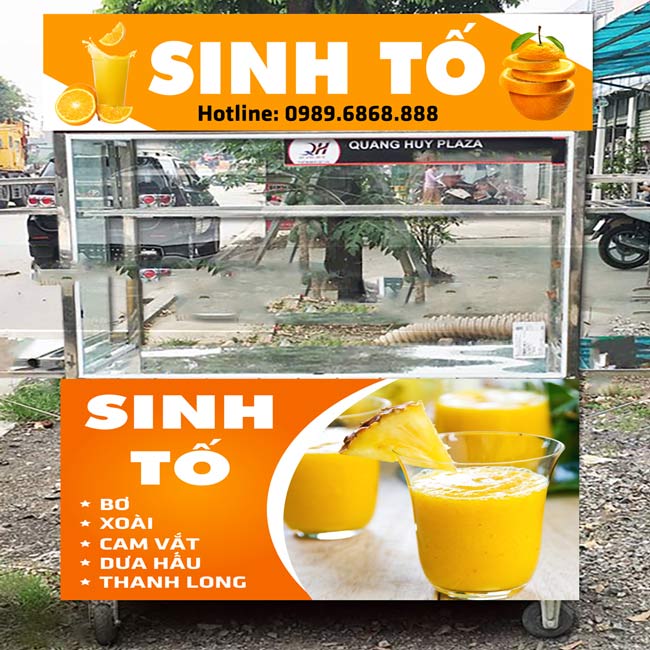 Xe bán nước ép thanh lý giá rẻ tại Đà Nẵng