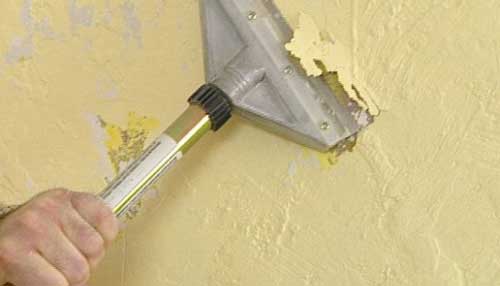 xử lí bề mặt tường sơn cũ